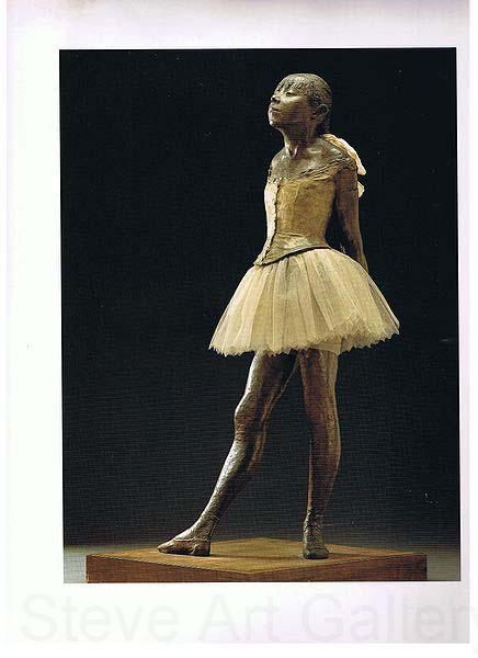 Edgar Degas Little Dancer of Fourteen Years, sculpture by Edgar Degas